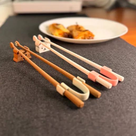 Eating Plastic Chinese Chopstick-image-23