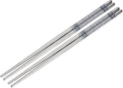 avnish Eating, Decorative Stainless Steel Chinese, Japanese, Vietnamese Chopstick-picture-19