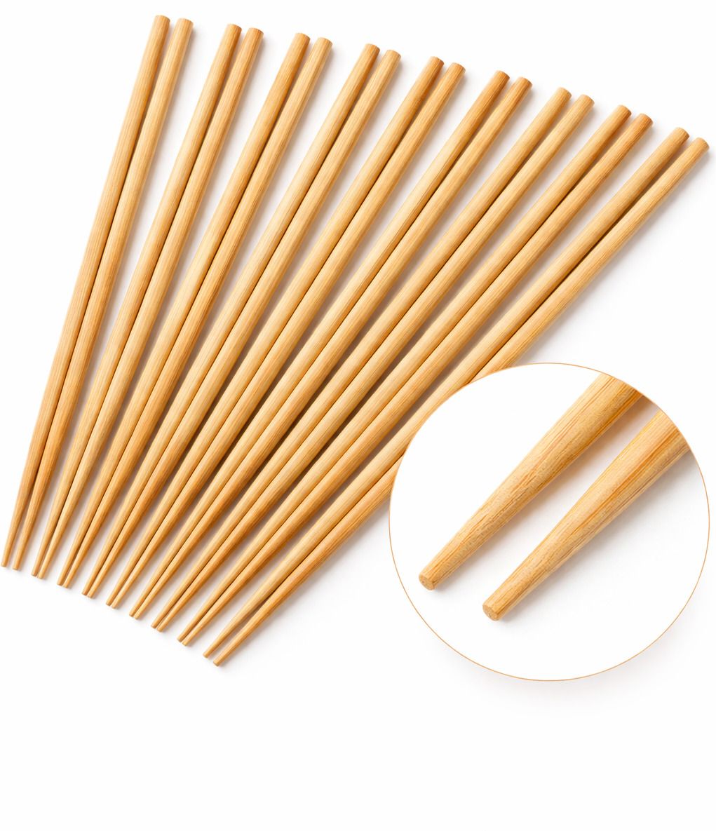 zirak Eating, Training Wooden, Bamboo Chinese, Japanese, Korean, Vietnamese Chopstick-picture-15