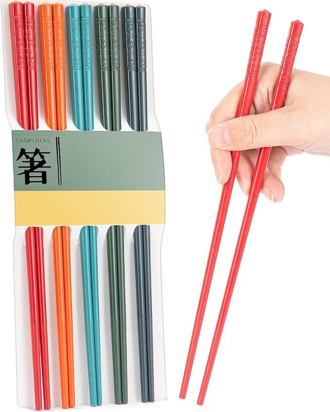 Eating Plastic Chinese Chopstick-image-48