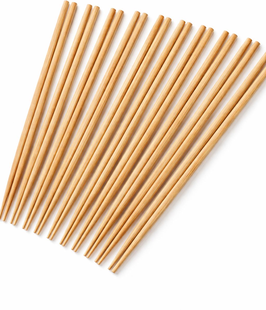 zirak Eating, Training Bamboo, Wooden Chinese, Japanese, Korean, Vietnamese Chopstick-picture-10