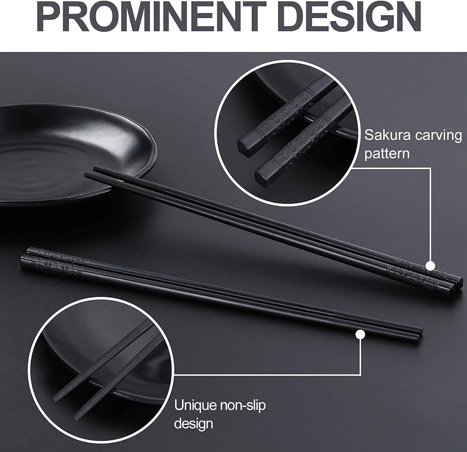 taabar Eating Silicone Chinese, Japanese, Korean, Vietnamese Chopstick-picture-18