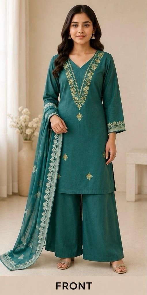 Chanderi Women Churidar-image-33