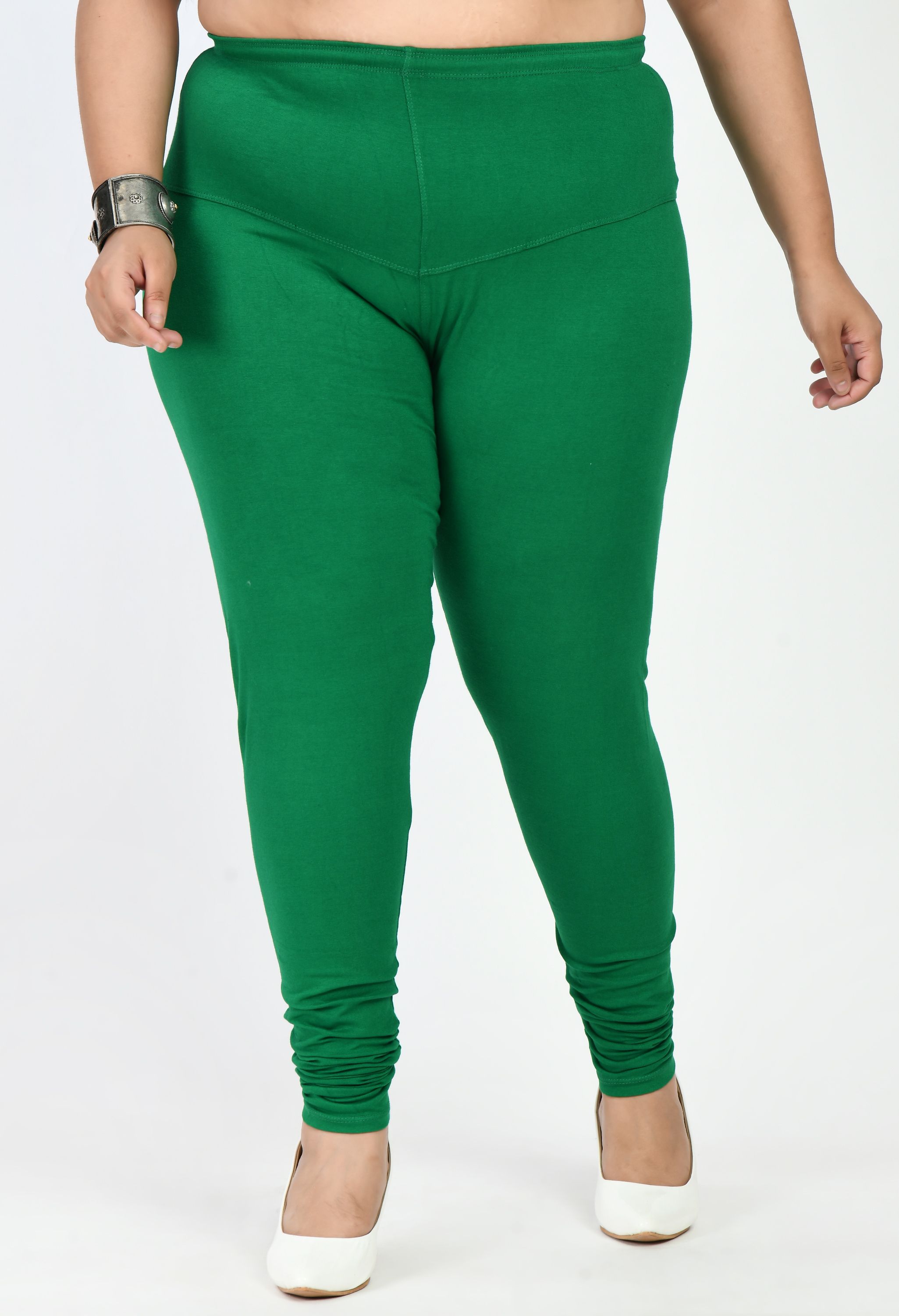 Cotton Lycra Blend Women Churidar-image-40