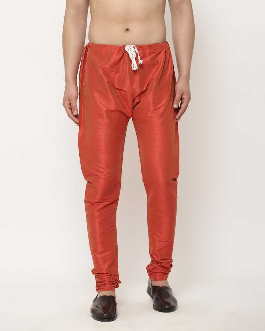 Dupion Silk Men Churidar