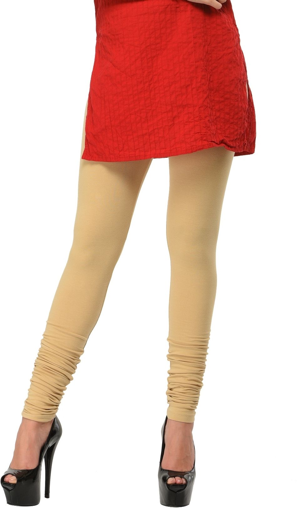 frenchtrendz Cotton Lycra Blend Women Churidar-picture-8