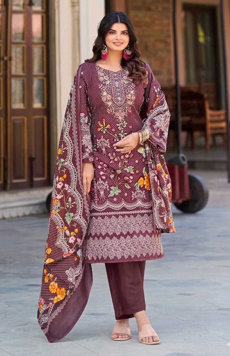 balajie Cotton, Poly Cotton Women Churidar-picture-10