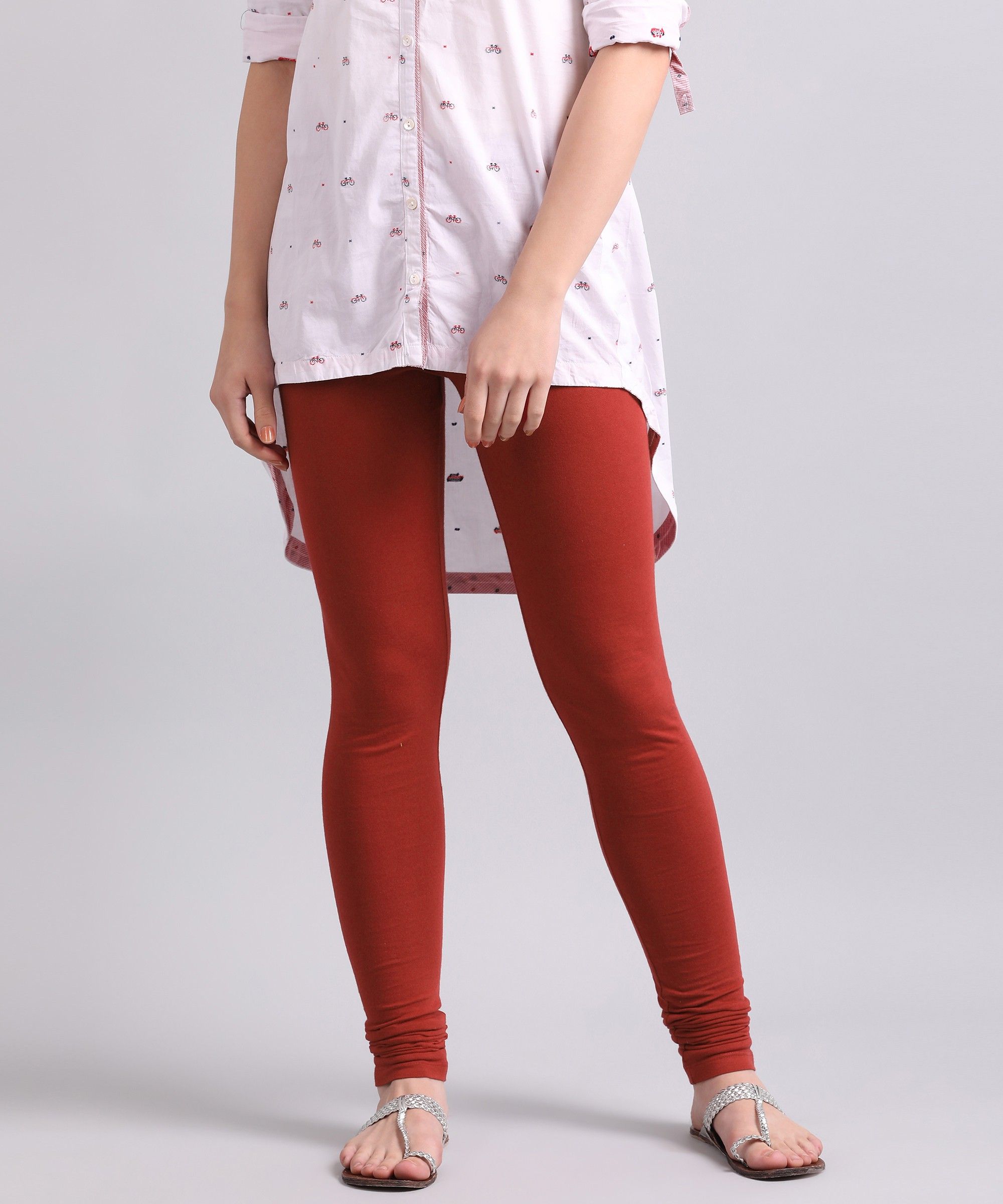 Cotton Blend Women Churidar-image-45