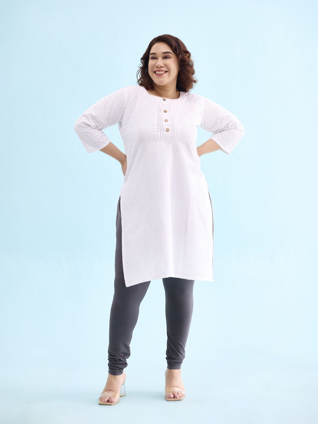 go colors Blended Cotton Women Churidar-picture-33