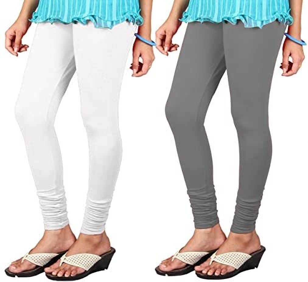 Cotton Lycra Blend Women Churidar-image-43