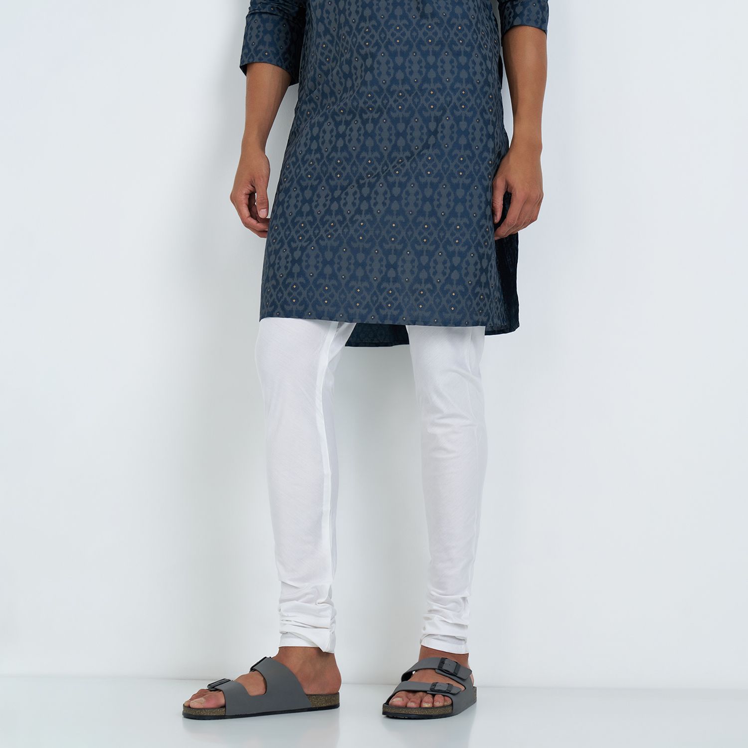 Cotton Linen Men Churidar