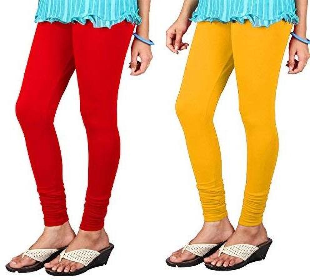 Cotton Lycra Blend Women Churidar-image-19