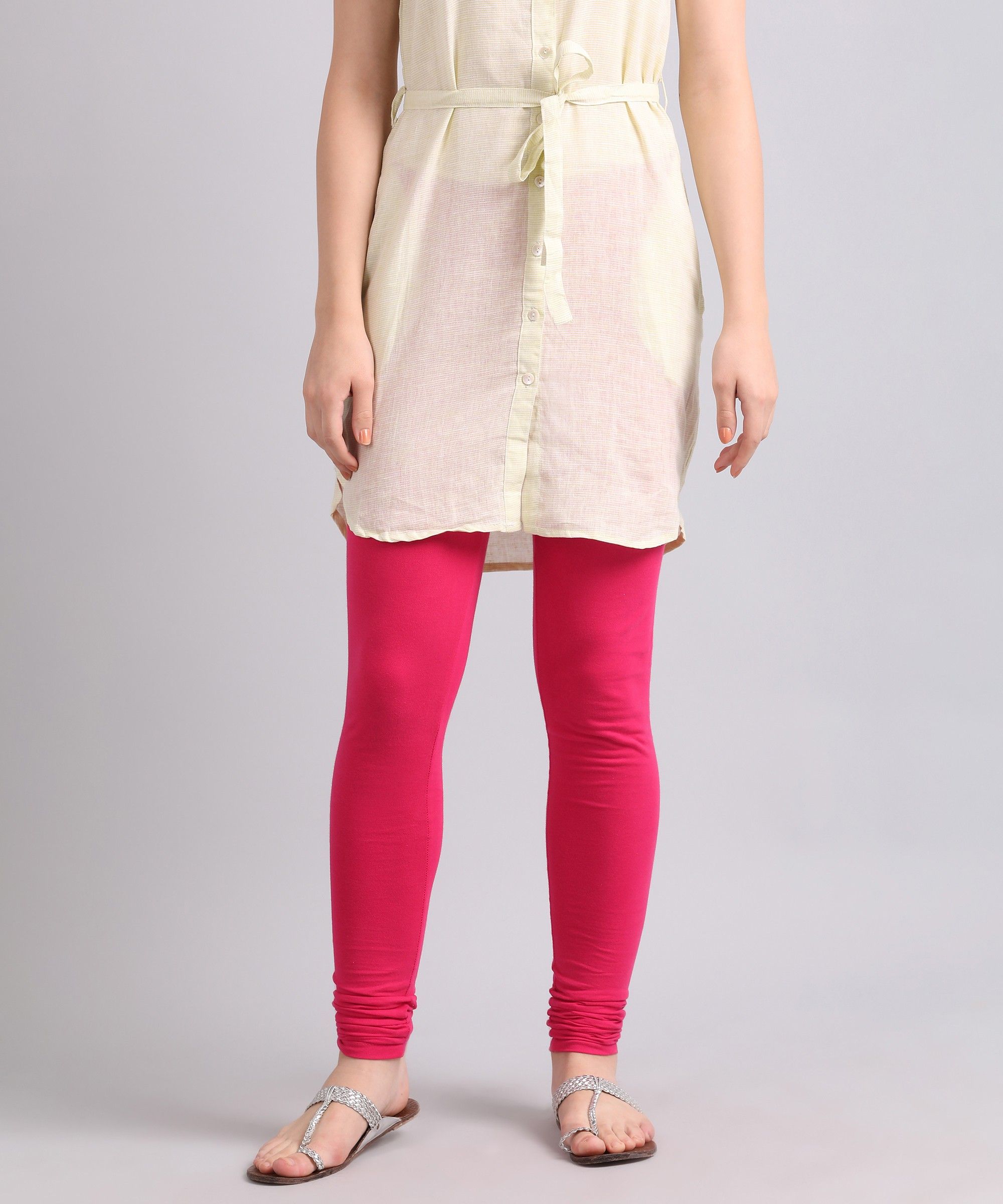Cotton Blend Women Churidar-image-49