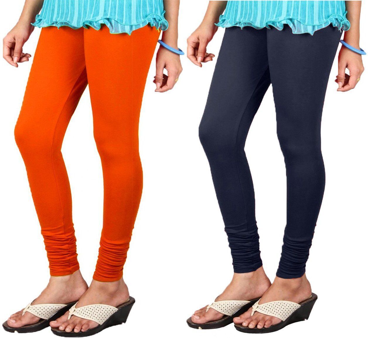 Cotton Lycra Blend Women Churidar-image-32
