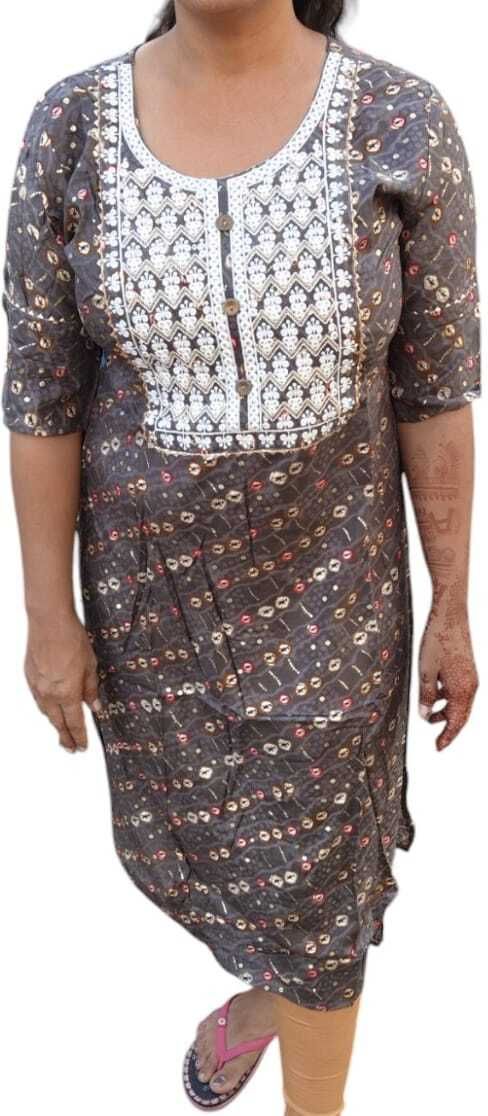 z t enterprise Blended Cotton Women Churidar-picture-46