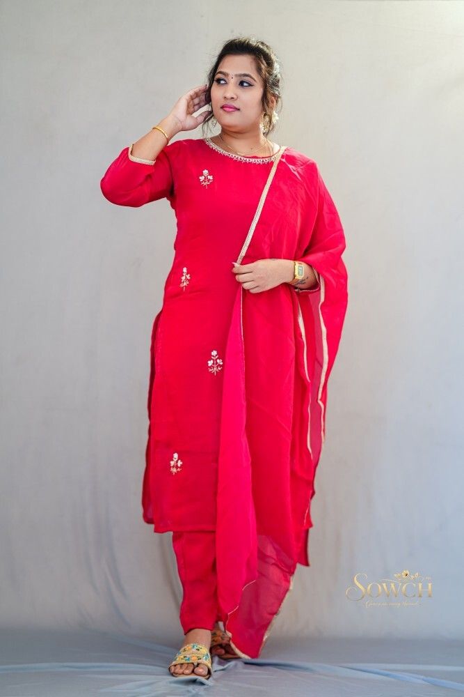 Pure Crepe Women Churidar-image-43