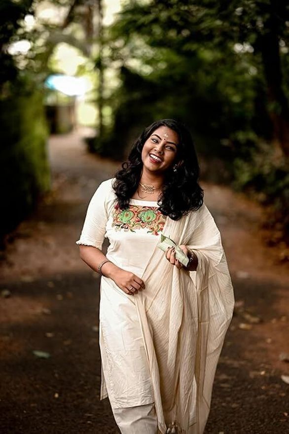 kerala bygone fashion Cotton Women Churidar-picture-10