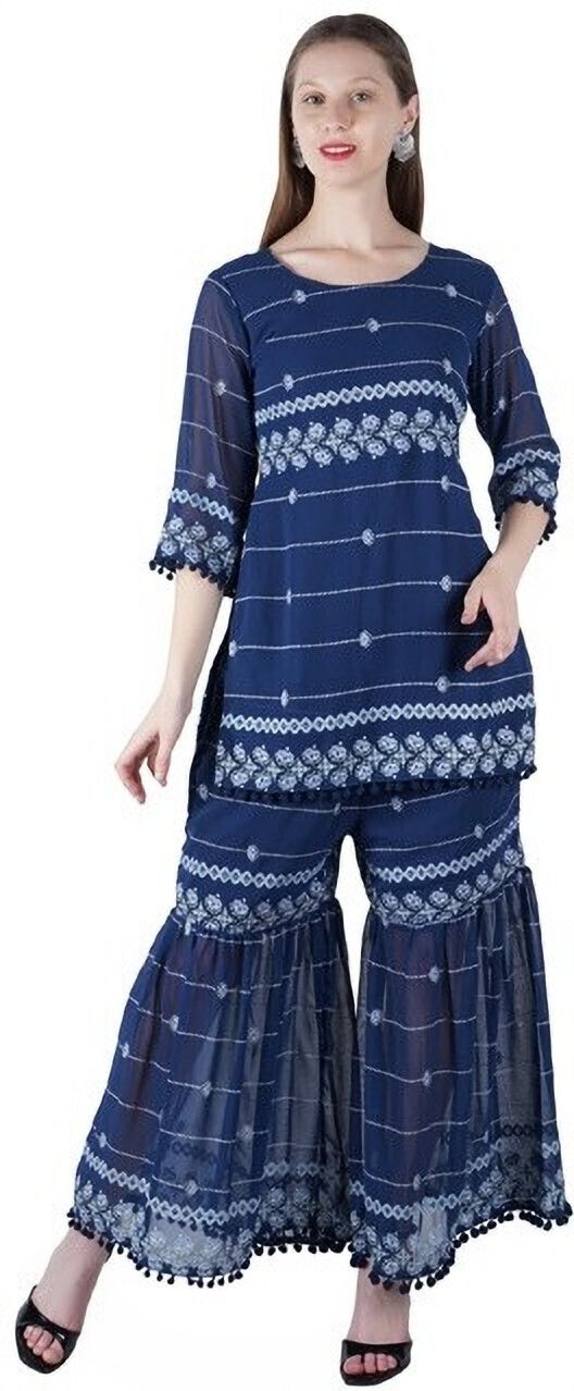 Pure Georgette Women Churidar-image-39