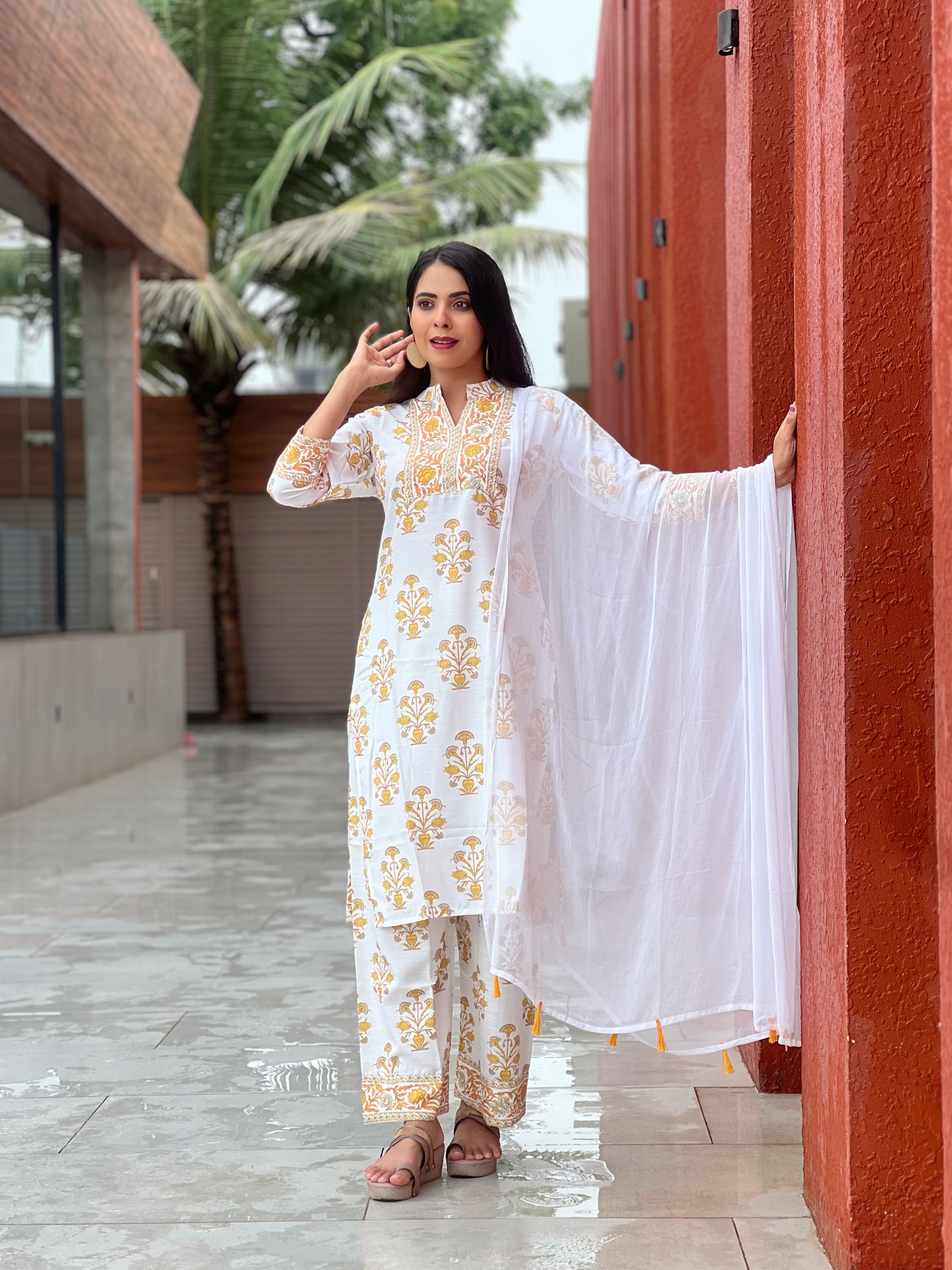 Blended Cotton Women Churidar-image-12