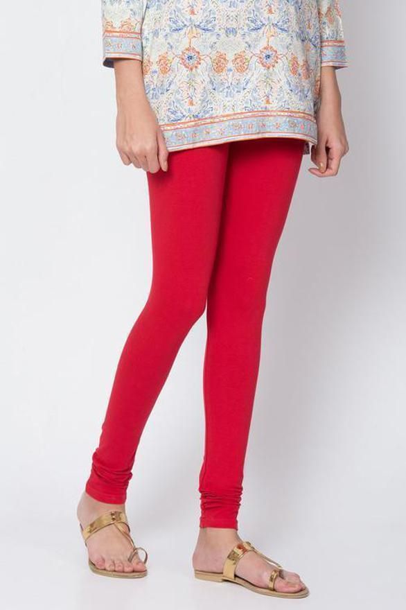 biba Cotton Lycra Blend Women Churidar-picture-32