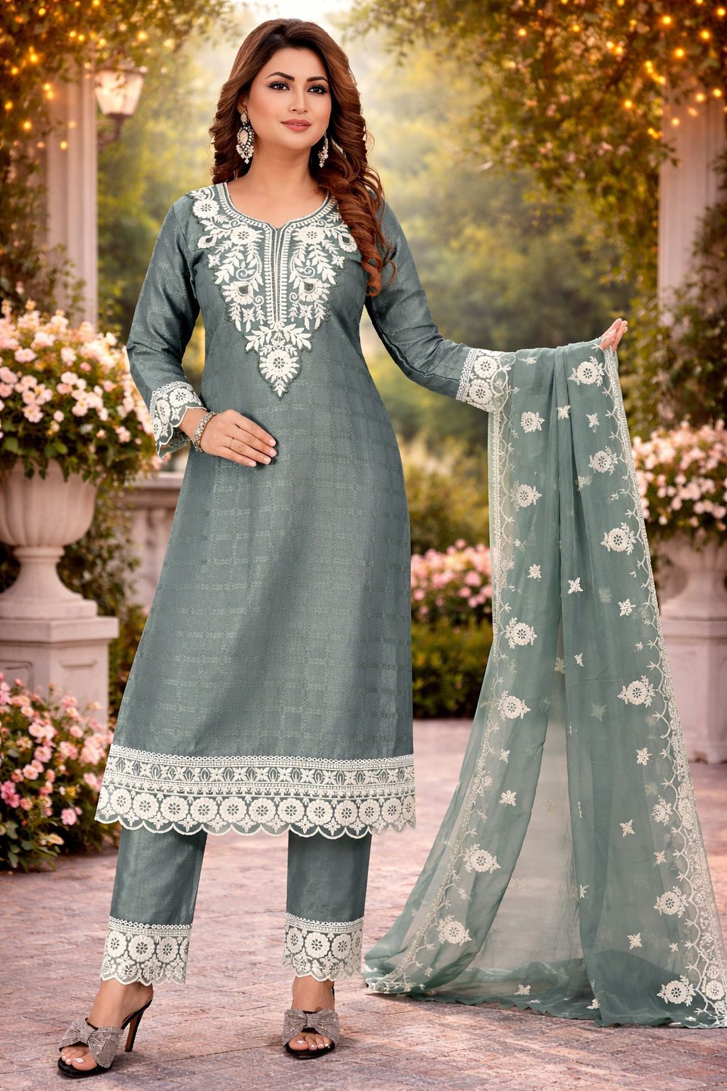 cassyindia garments Art Silk Women Churidar-picture-43