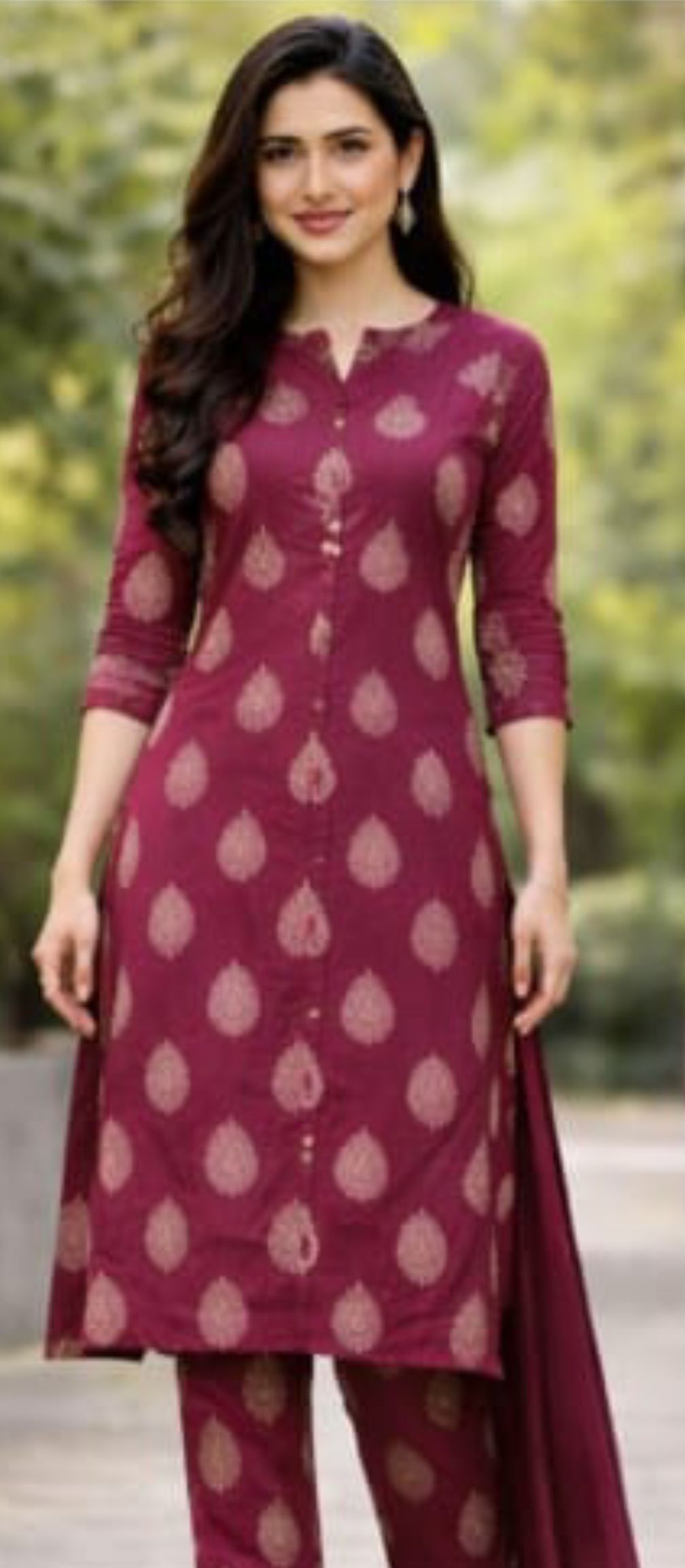 Denim Women Churidar-image-0