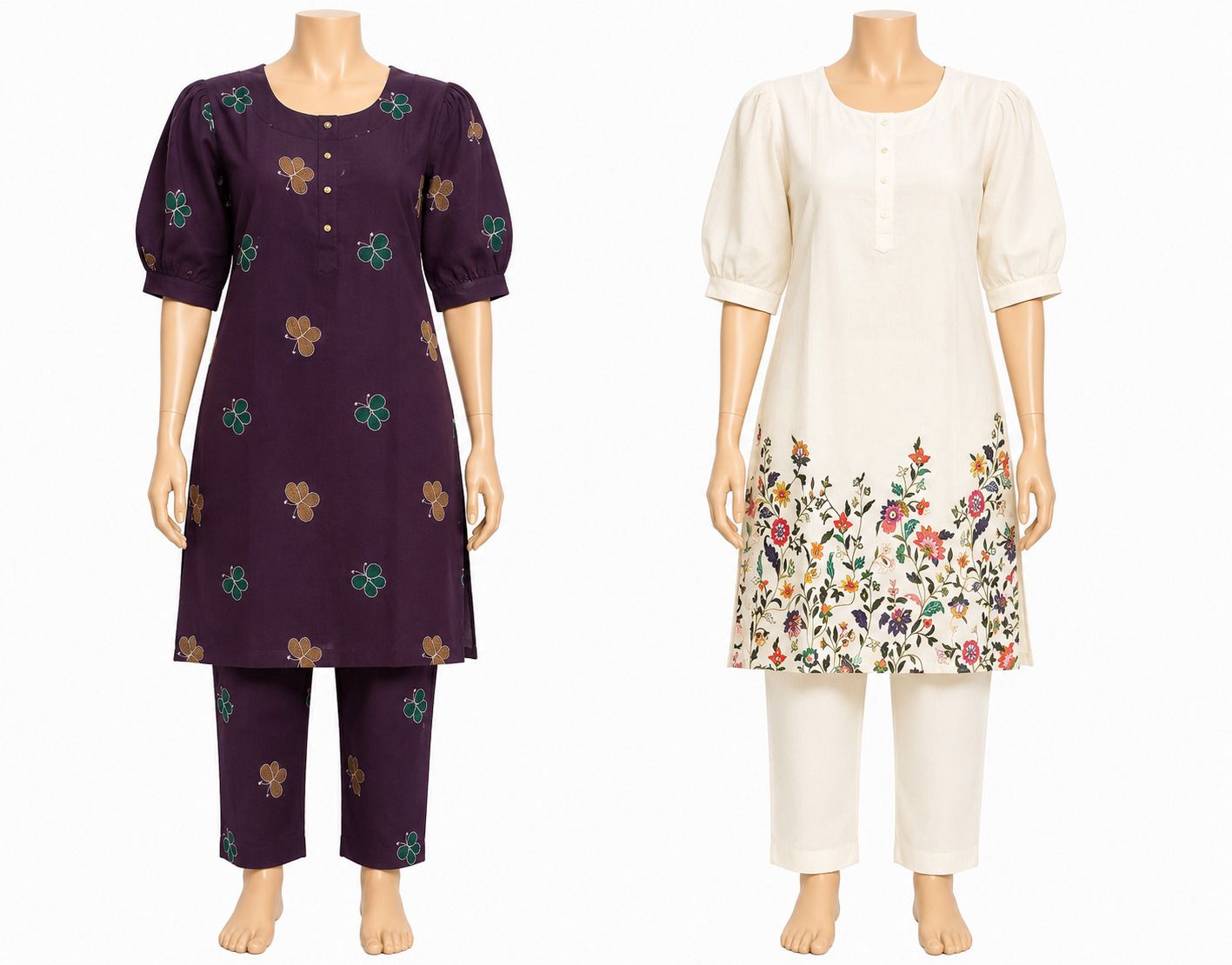 Cotton Slub Women Churidar-image-36