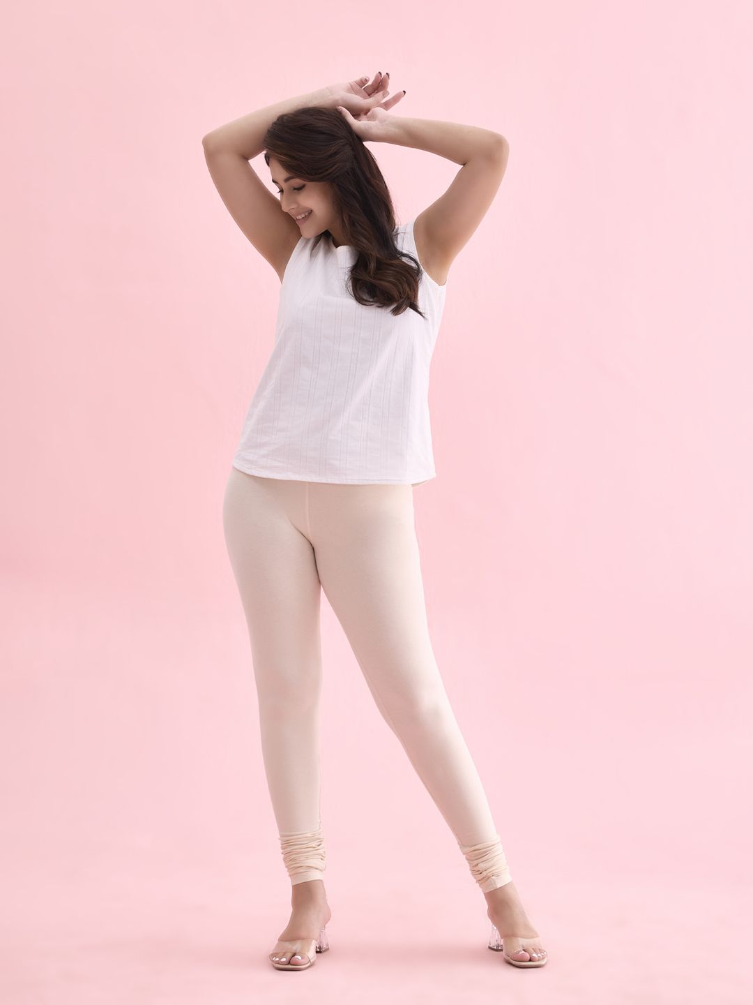 go colors Blended Cotton Women Churidar-picture-32