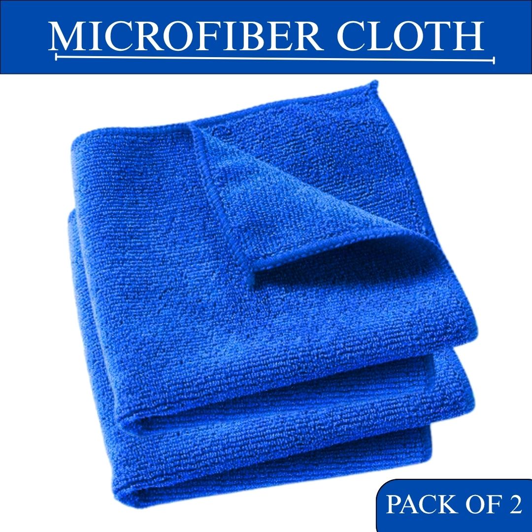 Car cleaning cloth | Highly absorbent |Bike cleaning cloth| Reusable & Quick dry Dry Microfiber Cleaning Cloth-image-32
