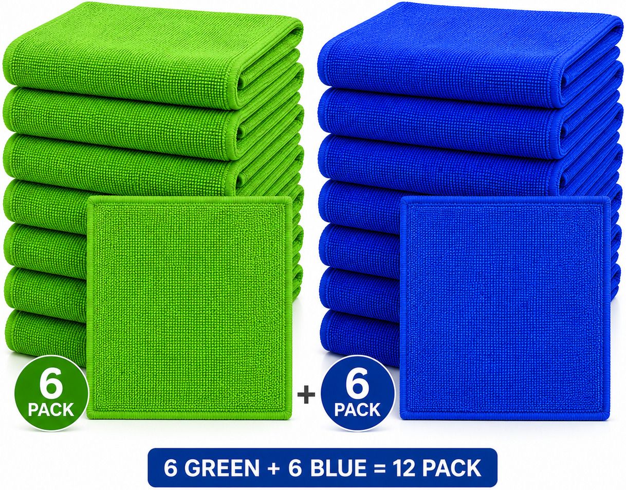 ENTERPRISE (250 GSM) Dry Microfiber Cleaning Cloth-image-32