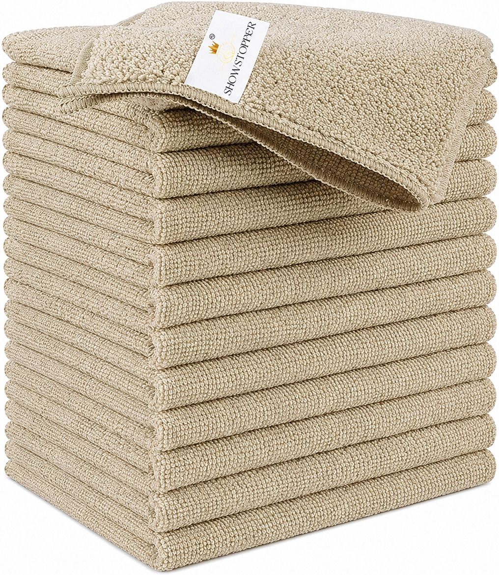showstopper Super Soft &Highly Absorbent Cleaning Towel 30X50CM Wet and Dry Microfiber Cleaning Cloth-picture-1