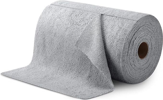 Cleaning Cloth Roll -Ultra Soft, Streak-Free, Lint-Free Multipurpose 25 * 25 cm Dry Microfiber Cleaning Cloth-image-11