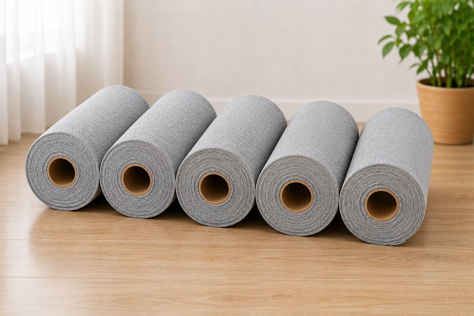 microfiber kitchen clening cloth roll pack of 5, 100 sheets Wet and Dry Microfiber Cleaning Cloth-image-48