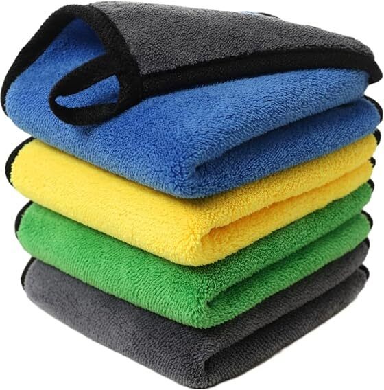 Car Washing Cleaning And Polishing Towel Wet and Dry Microfiber Cleaning Cloth-image-8