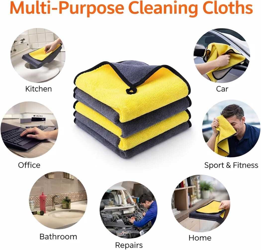 kamaldeep SoftTouch Cleaning Cloth Wet and Dry Microfiber Cleaning Cloth-picture-29