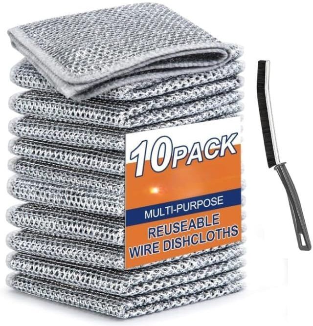 Wet and Dry Microfiber Cleaning Cloth-image-37