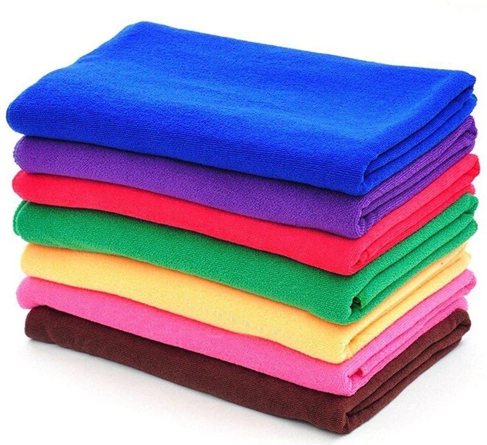 Microfiber Pack 05 Multi color Dry Microfiber Cleaning Cloth-image-48