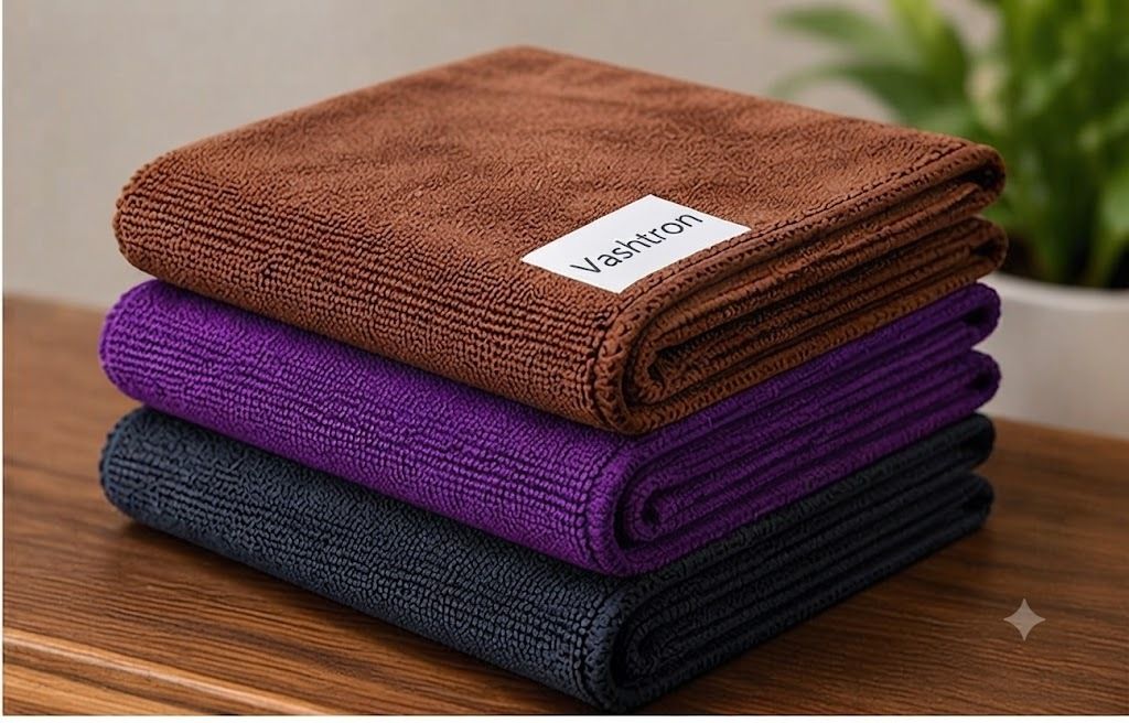 vashtron Premium Ultra Soft Multipurpose Microfiber Cleaning Cloth400 40*40 Wet and Dry Microfiber Cleaning Cloth-picture-35