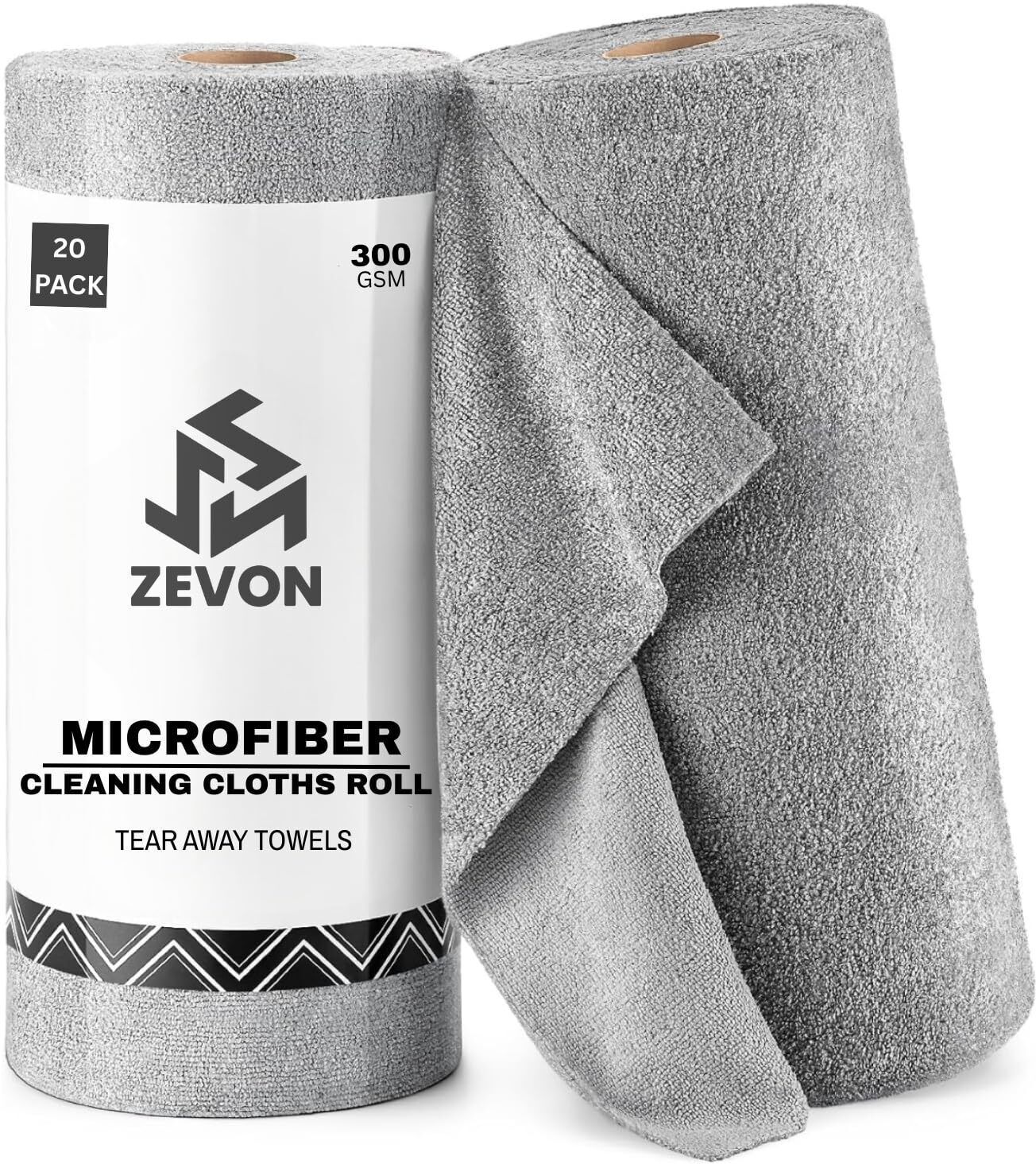 Microfibre Cleaning Cloth Roll 25×25 cm – Reusable, Washable Tear-Away Towels Wet and Dry Microfiber Cleaning Cloth-image-44
