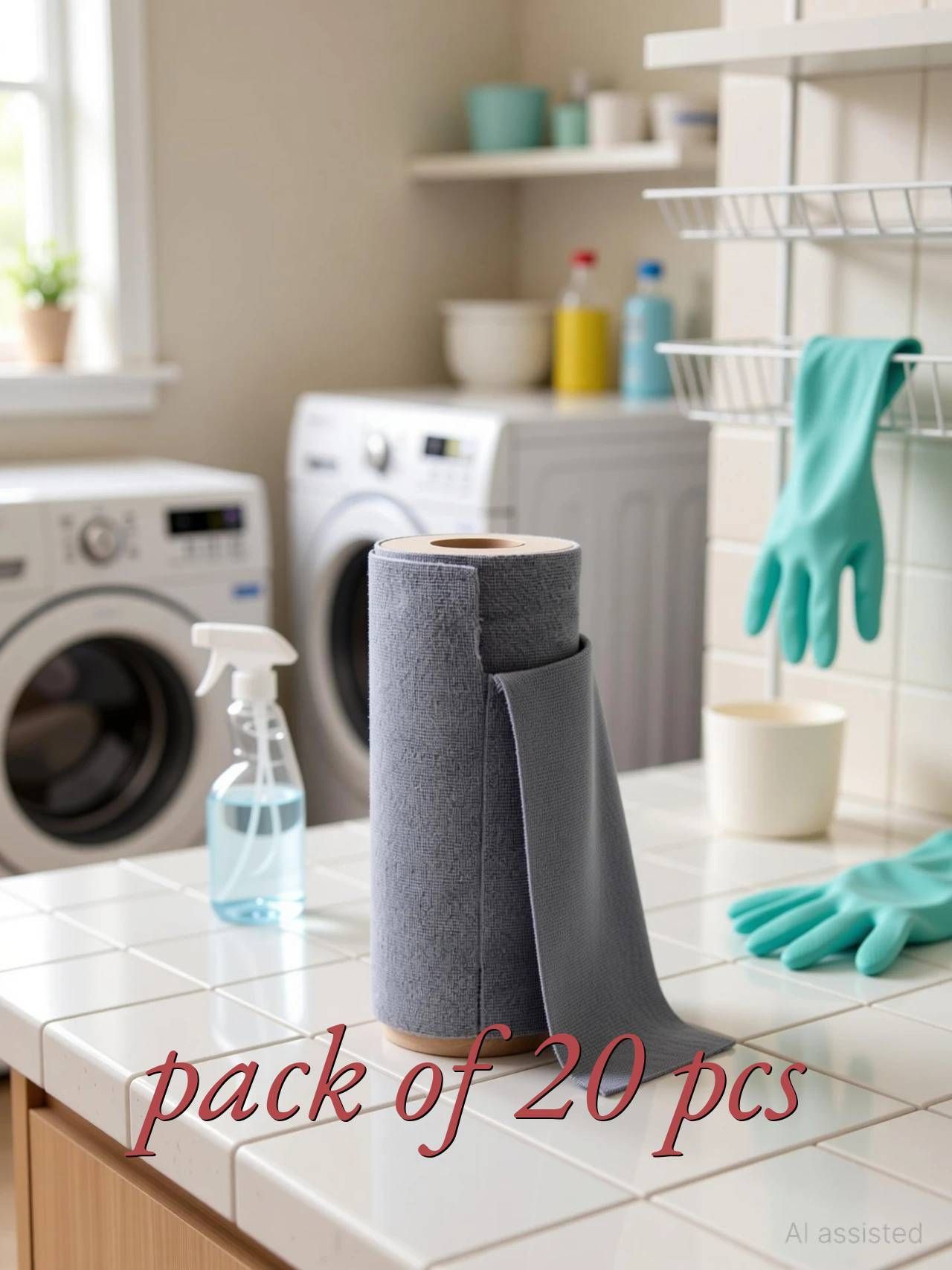 Super Absorbent Kitchen Towel for Dish Drying Dusting and Cleaning Surfaces Wet and Dry PVA Fibers Cleaning Cloth-image-22
