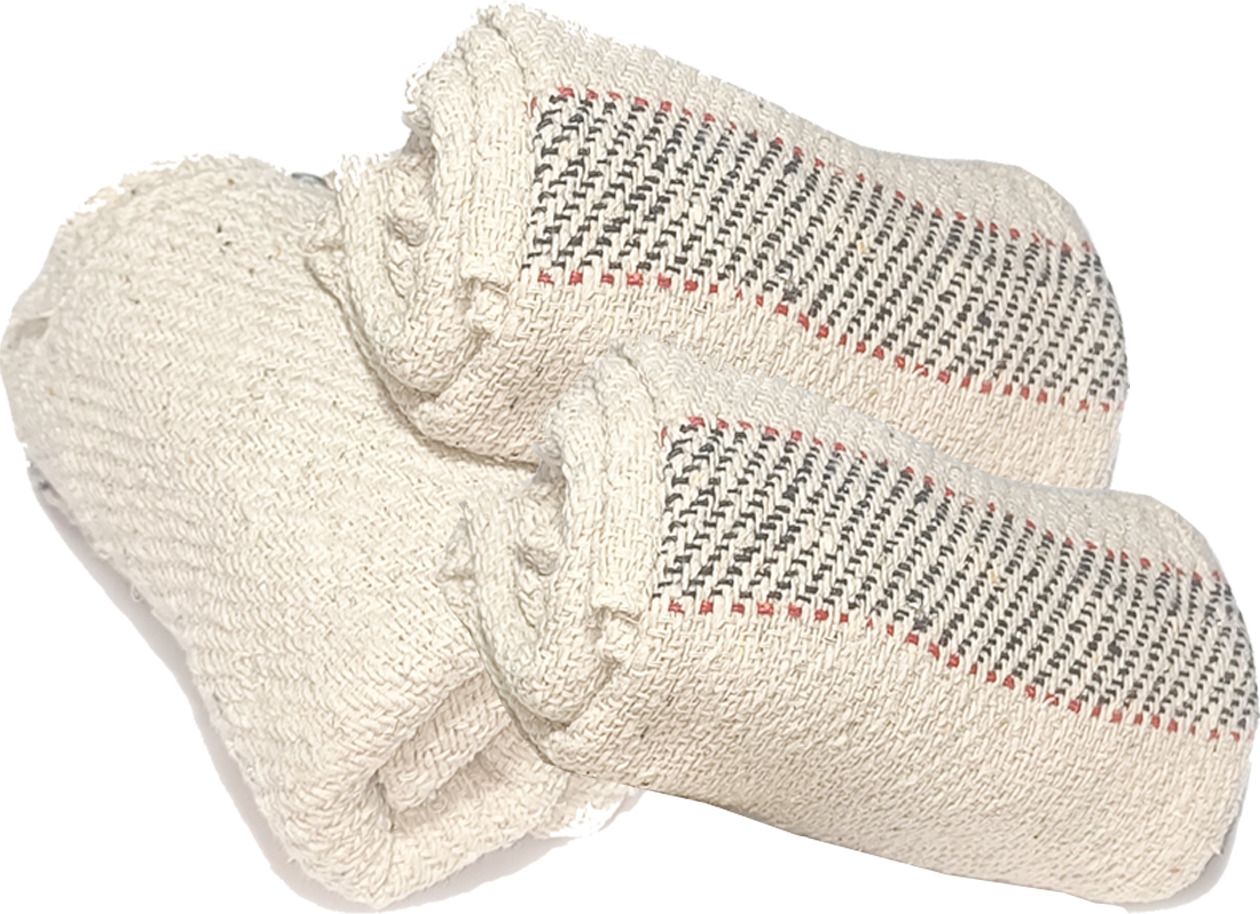 Cotton Floor Cleaning Cloth Dari Pocha for Mopping 27X27 Inch (3 Pc, White) Wet and Dry Cotton Cleaning Cloth-image-30
