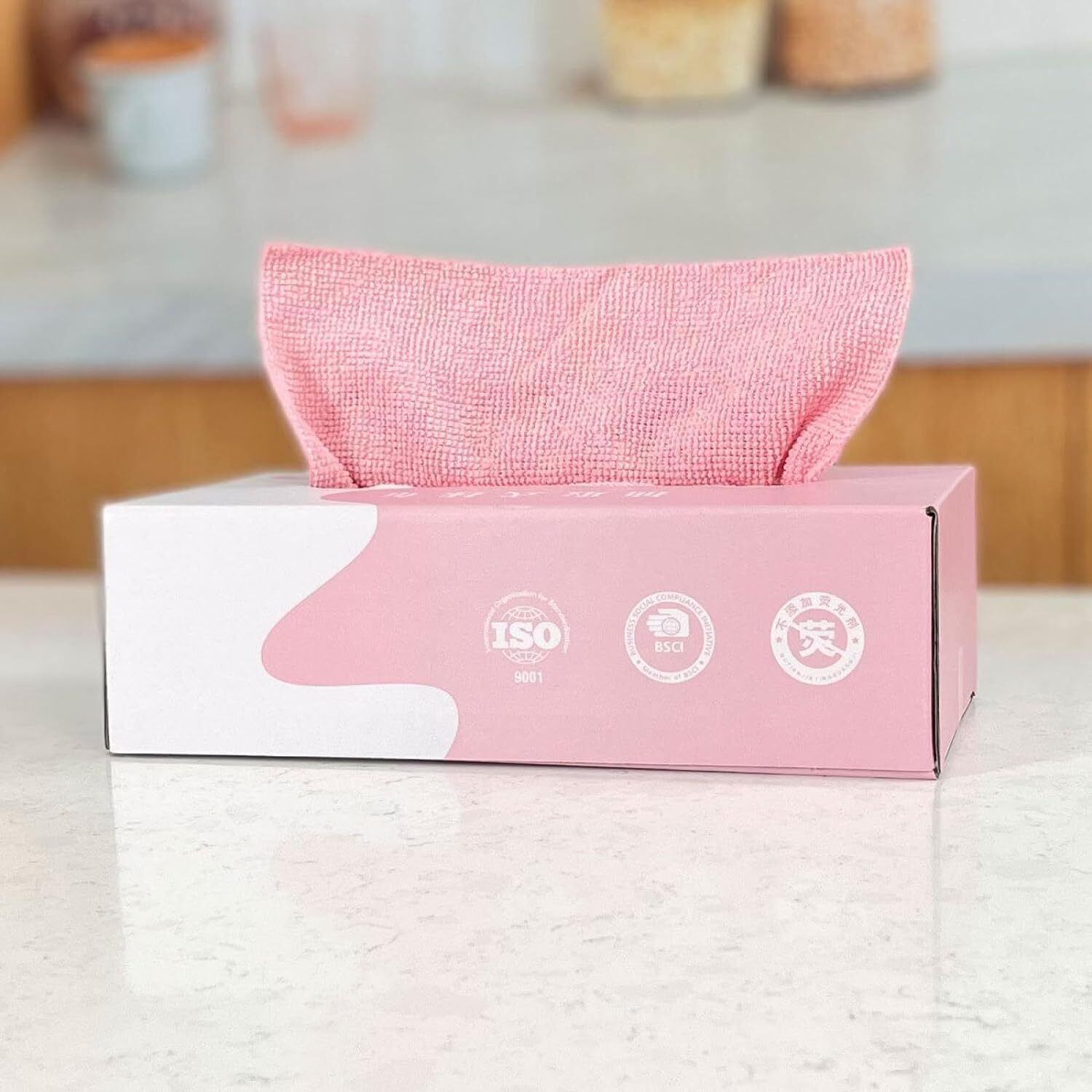 draval Microfibre Cloth For Kitchen Multi-Purpose Cleaning Towel(pack 20 clothes) Wet Microfiber Cleaning Cloth-picture-33