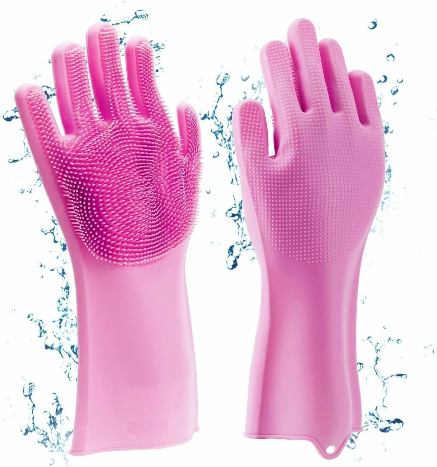 inefable Best Quality Dish Washing & pet grooming & all purpose cleaning Gloves 1 PAIR (PCK of 2 pcs) 2 L Pet Facial Cleanser-picture-25