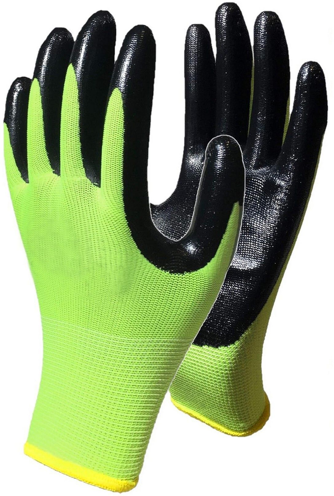 Safety Work Gloves Nitrile Coated for Mens and Women Working Gloves with Grip K3 Boxing Gloves-image-7