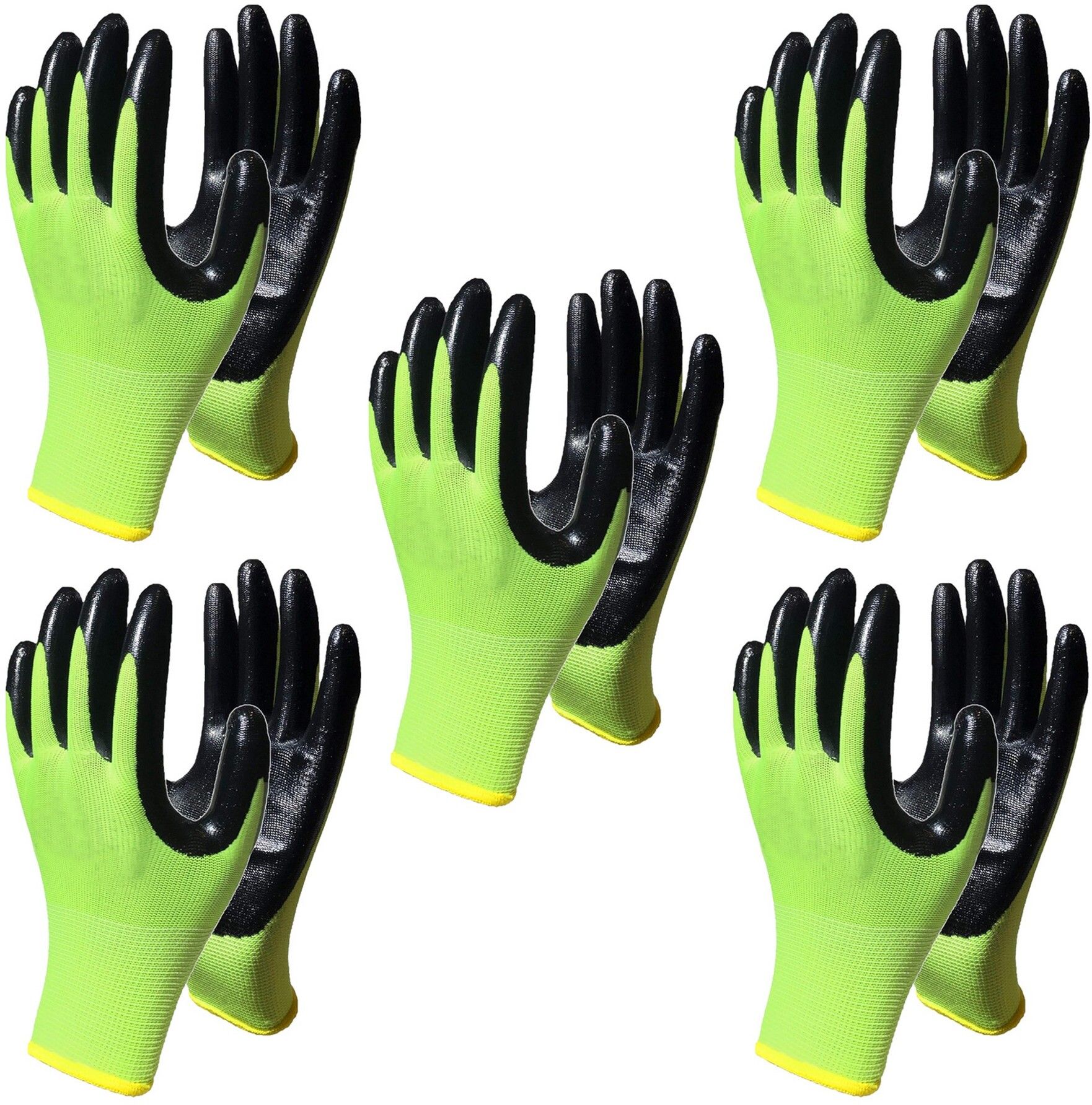 Nitrile Coated Safety Work Hand Gloves Firm Grip for Gardening Men and Women K6 Boxing Gloves-image-49