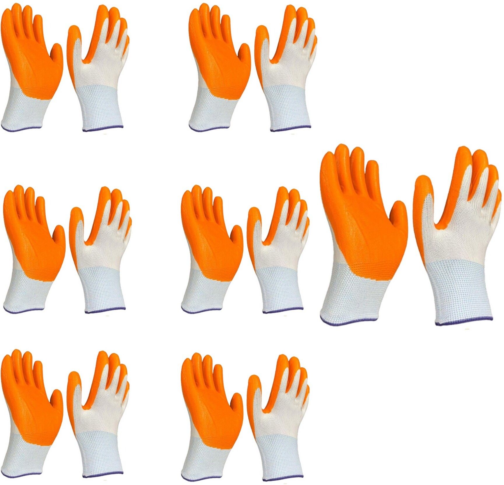 masox store Waterproof Gloves Double Coating Nylon Comfortable Safety Gloves for Cleaning K7 Golf Gloves-picture-20