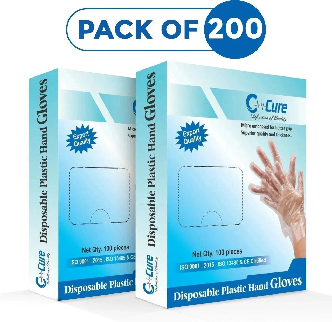 Disposable Transparent Plastic Hand Gloves Wet Disposable Glove Set-image-33