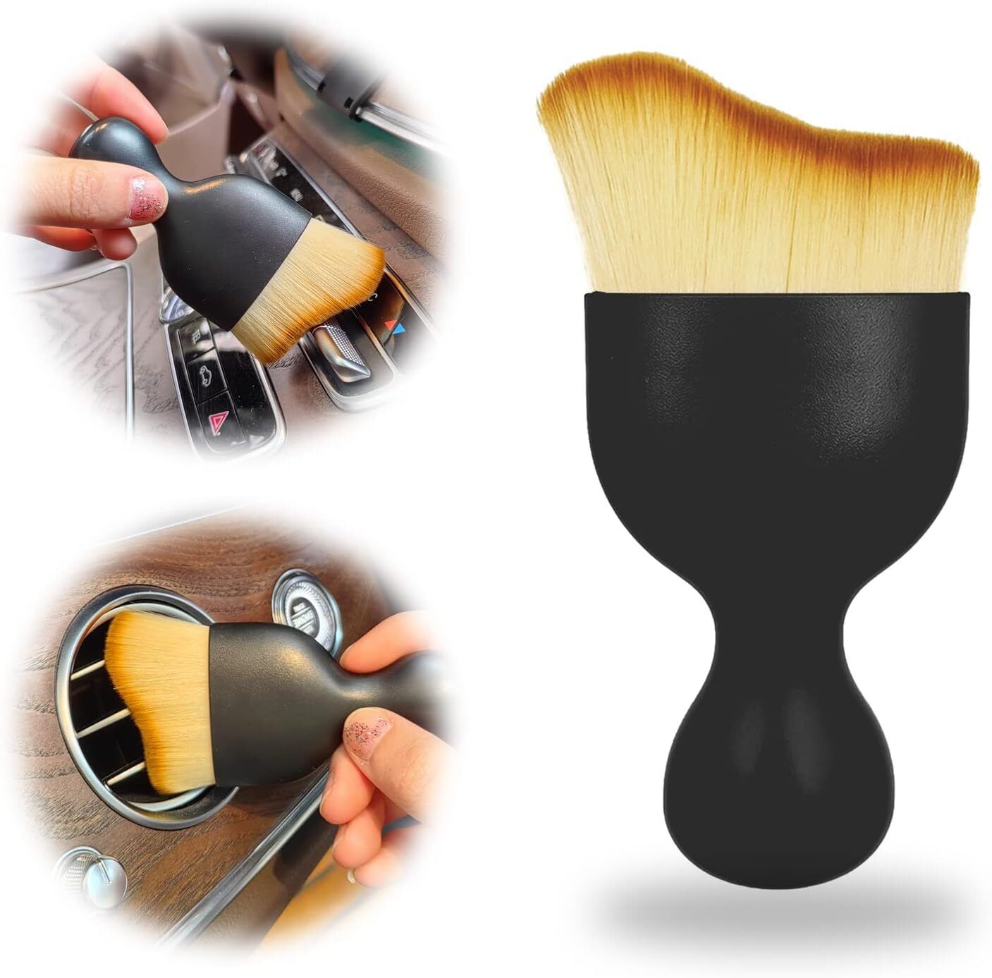 STHIRA Car Detailing Brush, Soft Bristles Cleaning Brush Dusting Tool for Mobiles, Computers, Gaming, Laptops-image-11