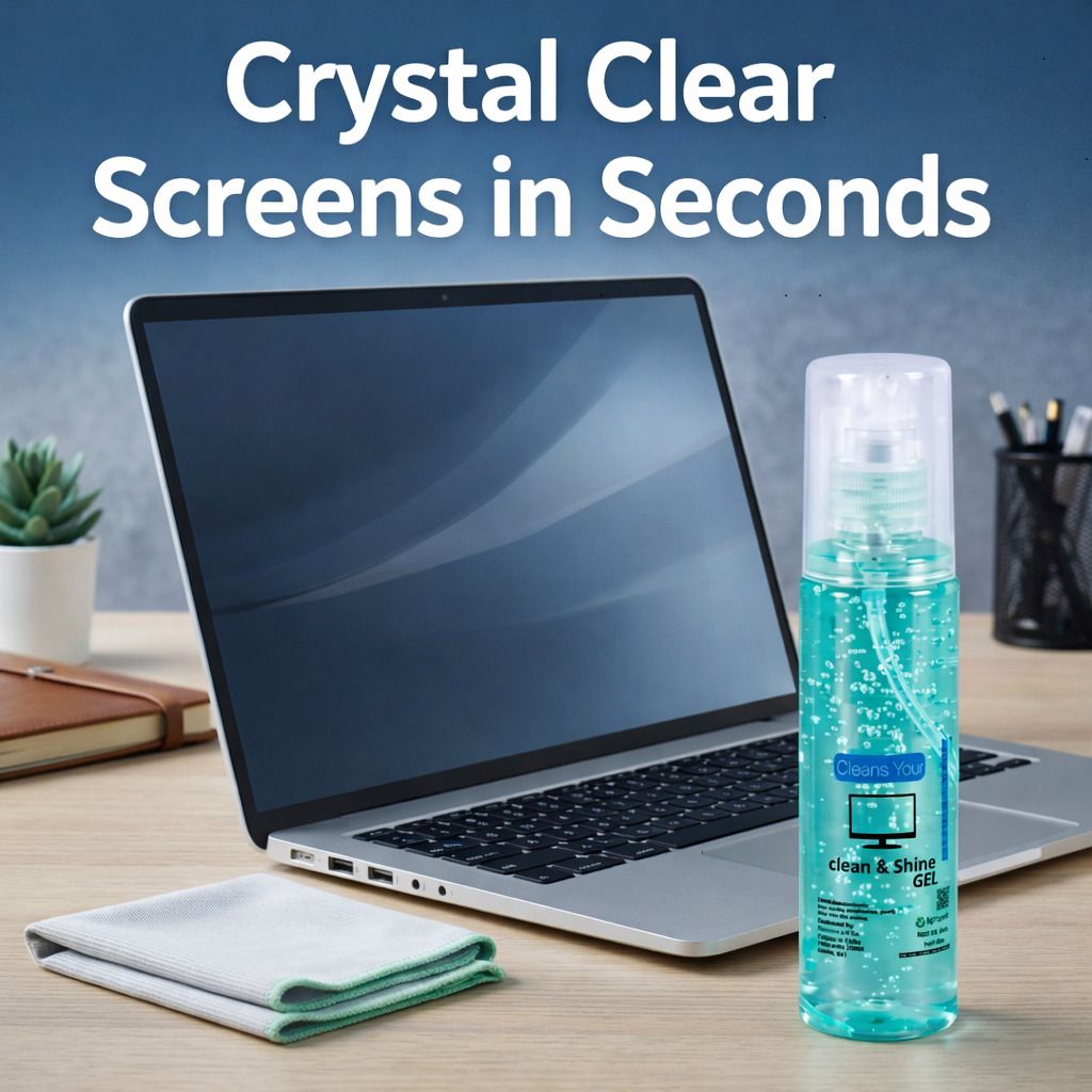 WipeRight Screen Cleaning Gel Kit for LED TV Laptop Mobile with Soft Microfiber Cloth for Computers, Mobiles, Laptops-picture-25