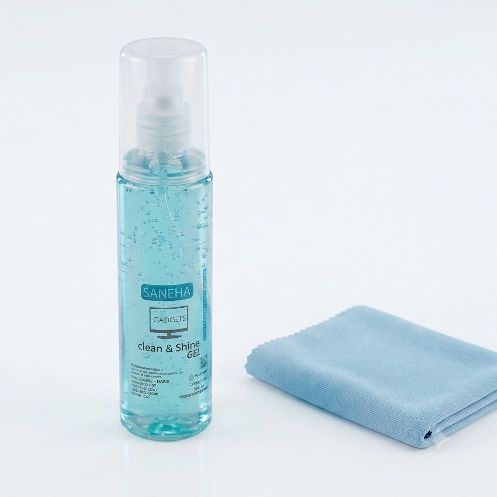 SANEHA Clean & Shine Screen Cleaning Gel Spray. for Computers, Laptops, Mobiles-picture-20